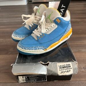 Jordan 2007 OG Retro 3 Do The Right Thing Rare Air LS Size 9 DTRT 315297-471